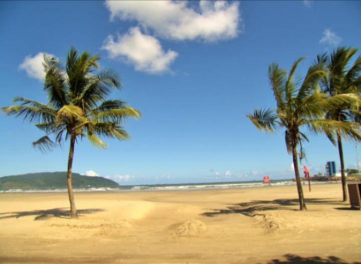 Ferienwohnung Apartamento Pe Na Areia Com Vista Mar E Wi-Fi Loftjl Com 01 Vaga De Garagem Sujeita A Disponibilidade Santos  Exterior foto